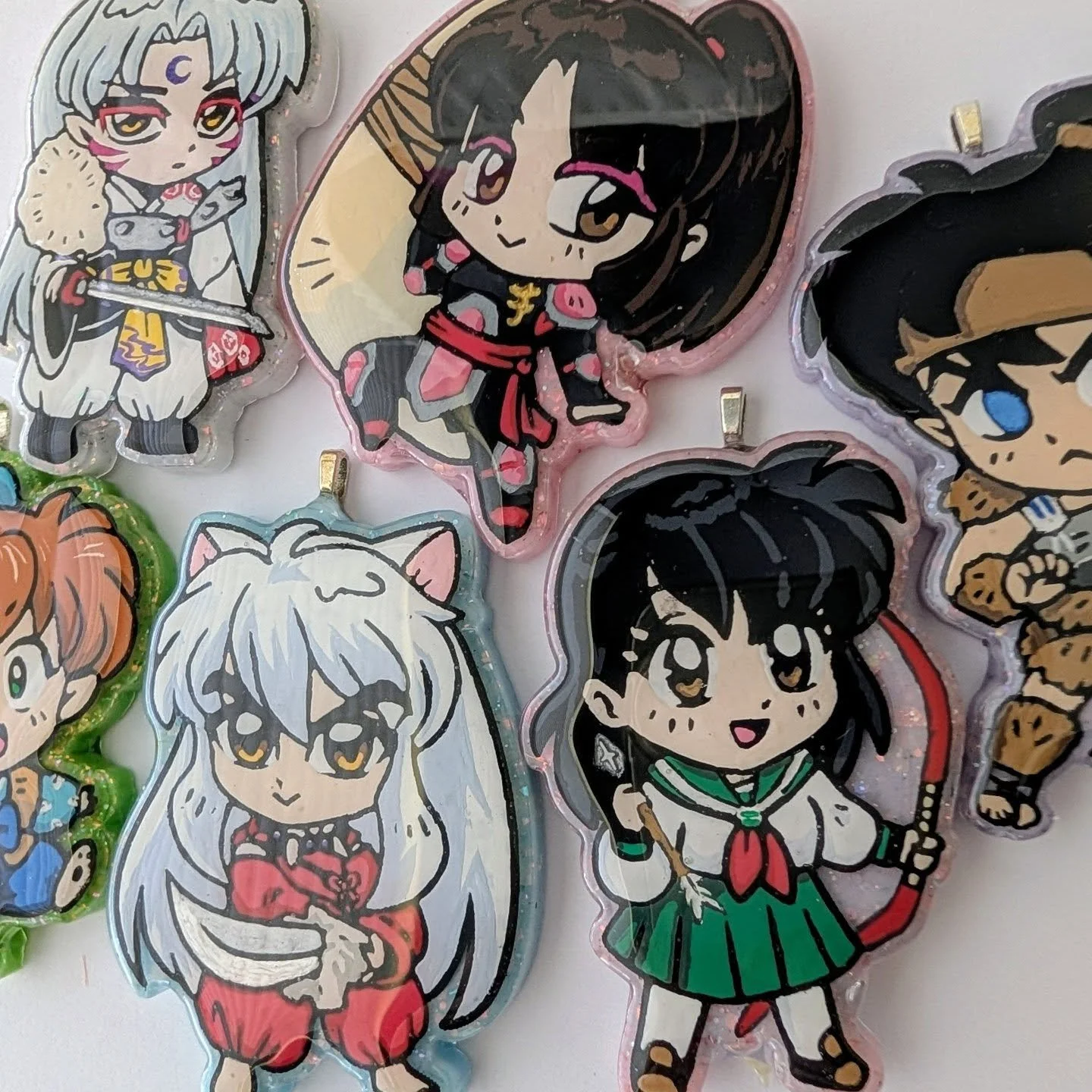 Pre-orders open for these hand painted charms on June 5th at 7pm CST! Who is your fav Inuyasha character?
#inuyasha #handmadeart #chibi