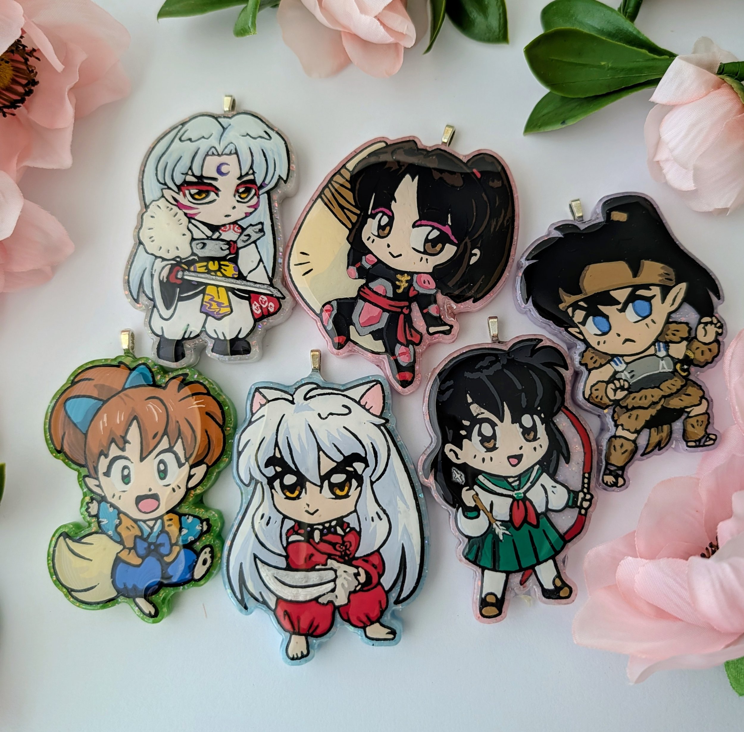 Pre-order: Inuyasha chibi bag charms