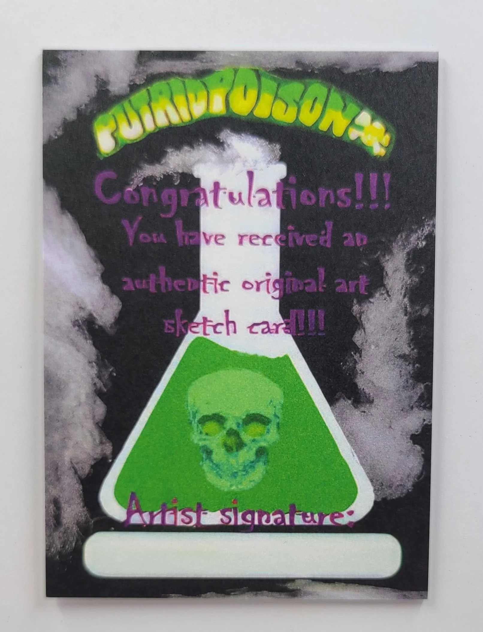 Putrid Poison Sketch card