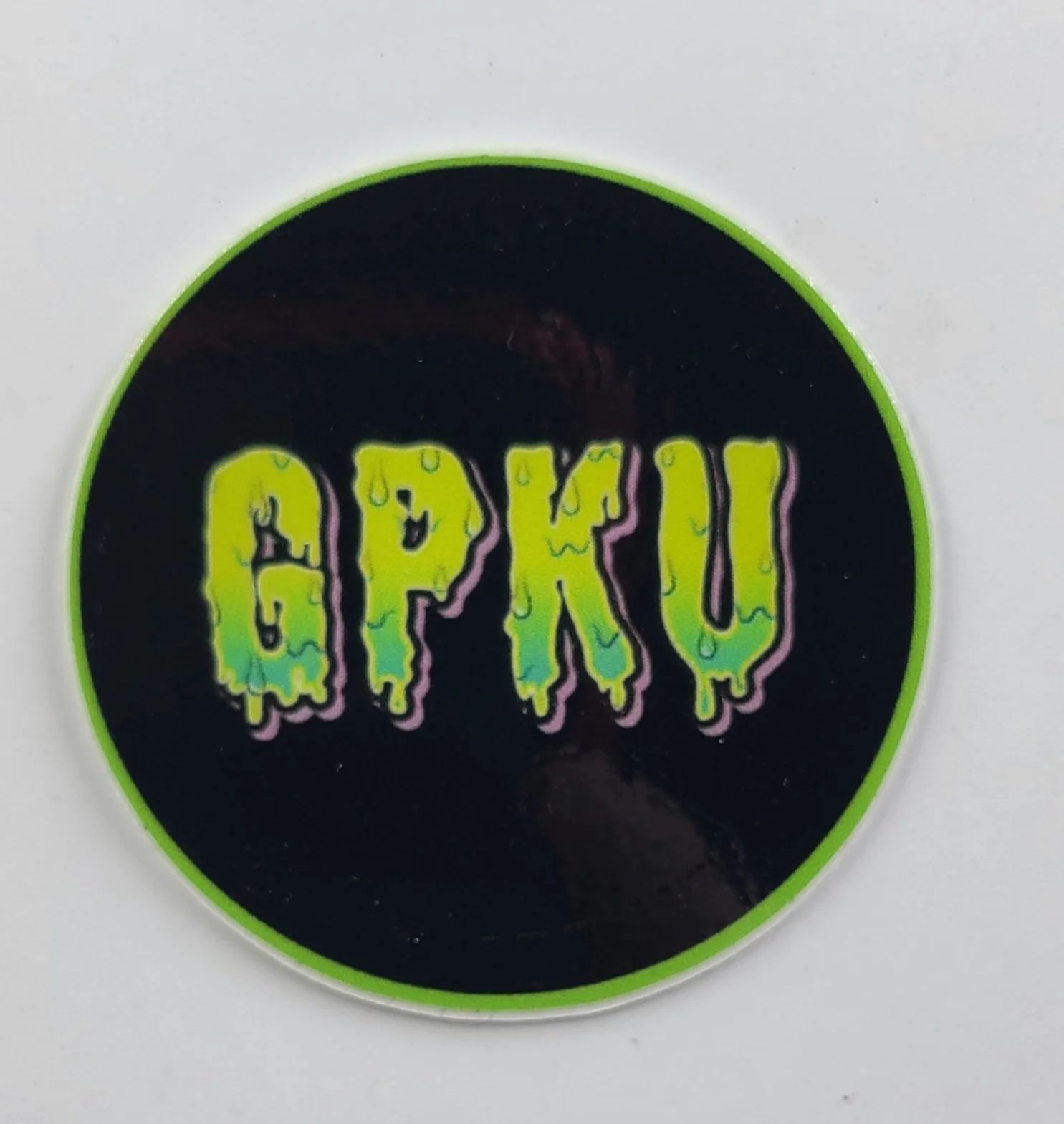 GPKU 2" sticker