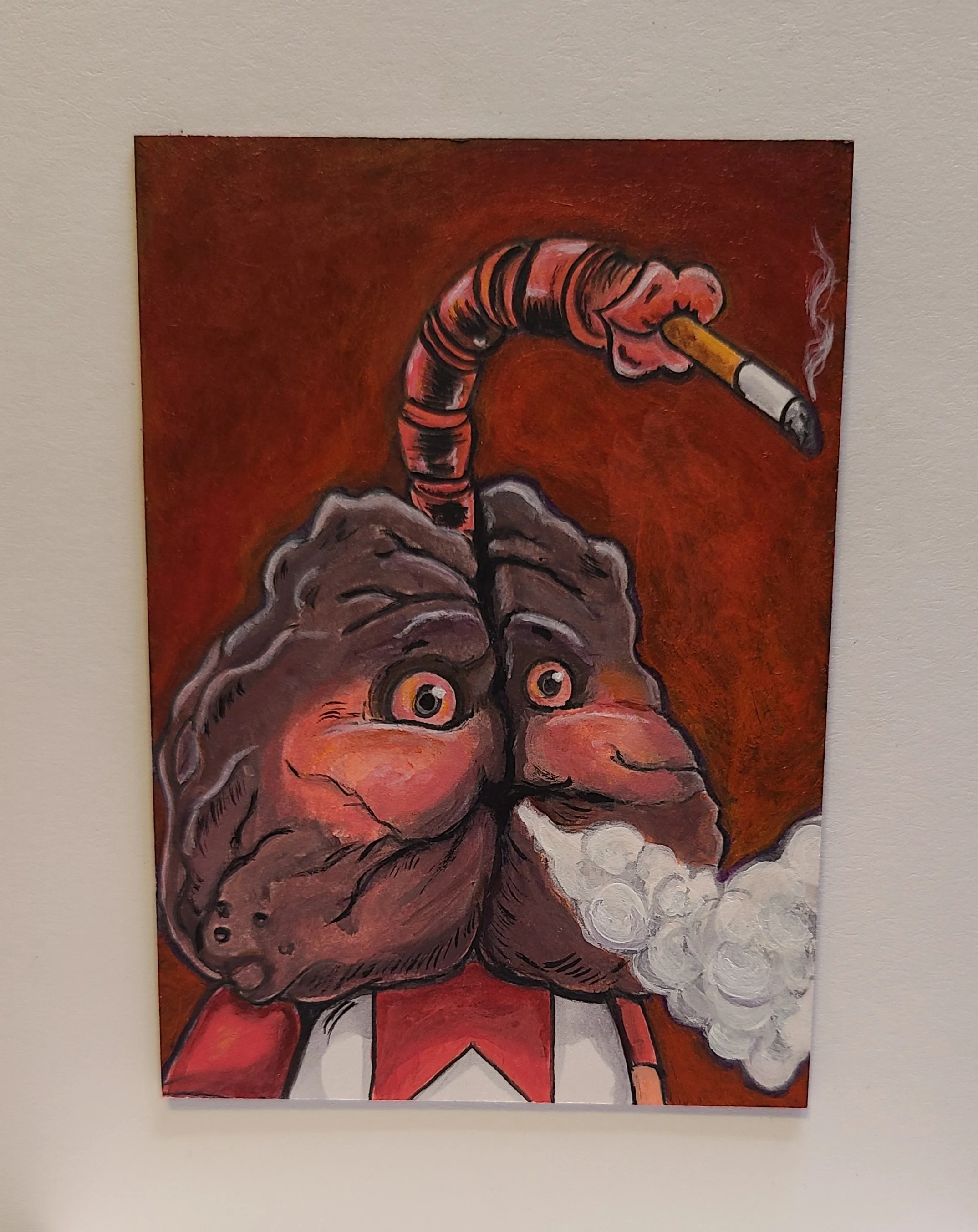 Sketch card PUS character