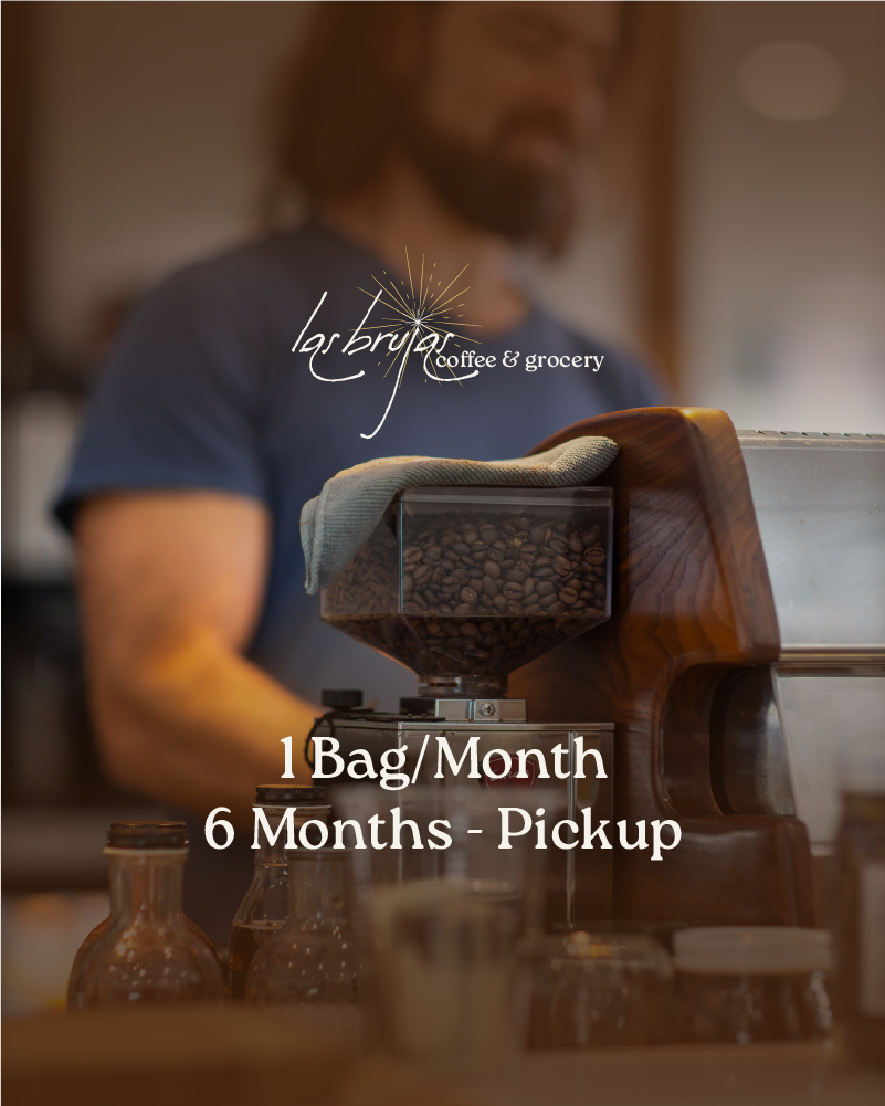 Las Brujas 1 Bag/Month for 6 Months (Pickup)