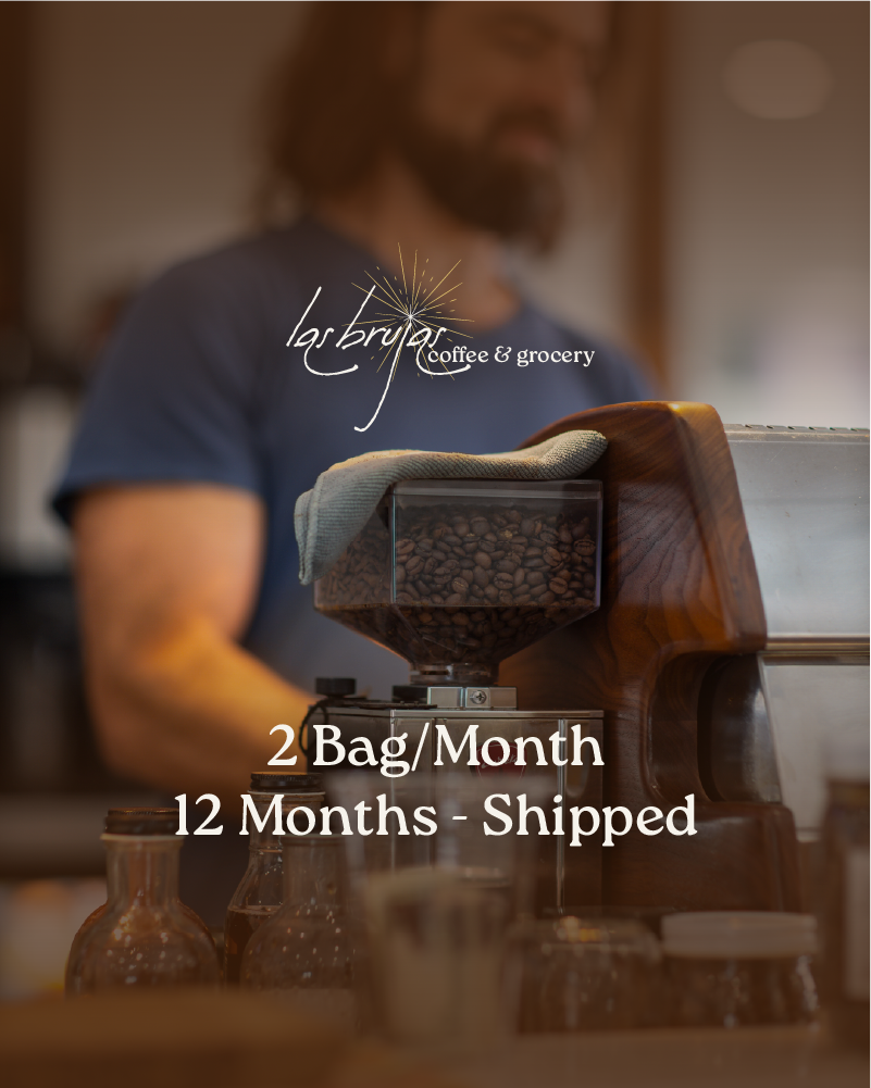 Las Brujas 2 Bag/Month for 12 Months (Shipped)