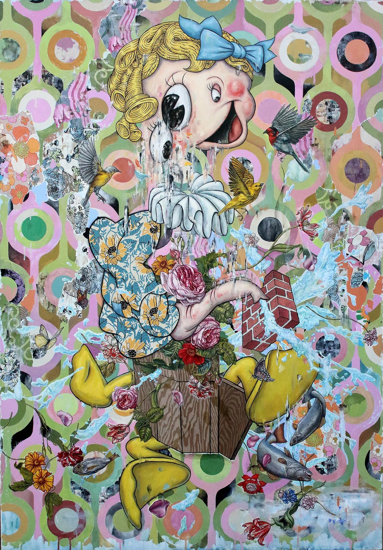 Pink Elephants and Lemonade (free shipping)