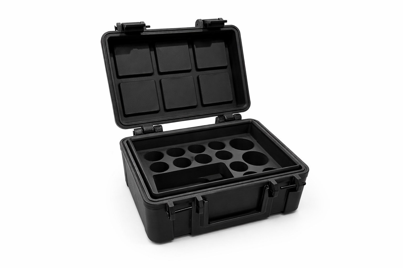 Black Multi Size Vial Case - $29