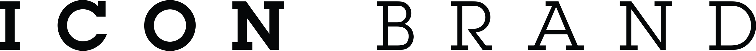 This is a black and white logo for Icon Brand.