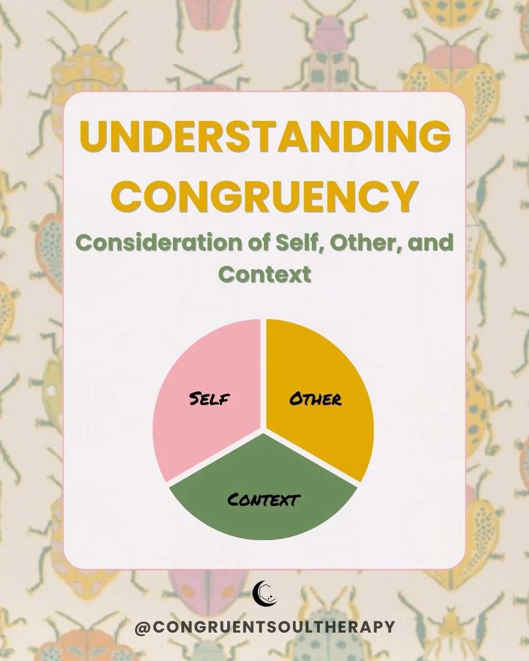 What no one taught us, yet we all desperately need to know.

Congruency is aligning your thoughts, feelings, and actions with your core values.

It&rsquo;s not just doing what we were told to do, think, or be.

It&rsquo;s considering yourself even wh