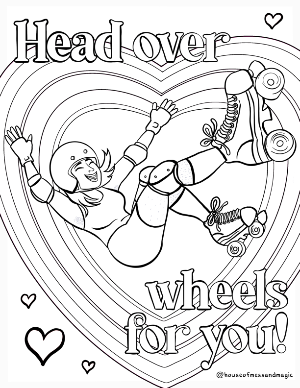 roller derby_valentines_colouring page_head over wheels.png