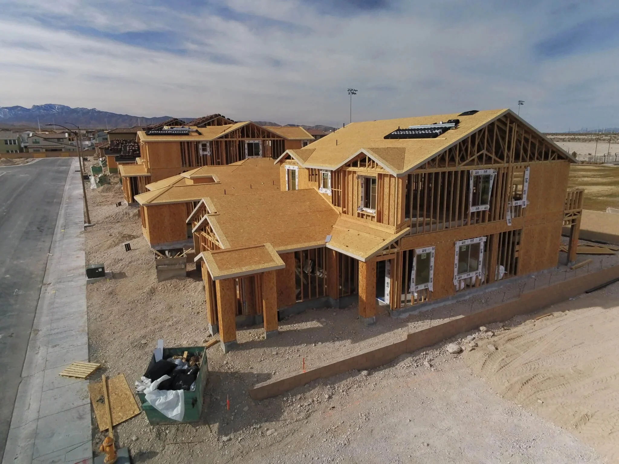 Construction Progression Photography