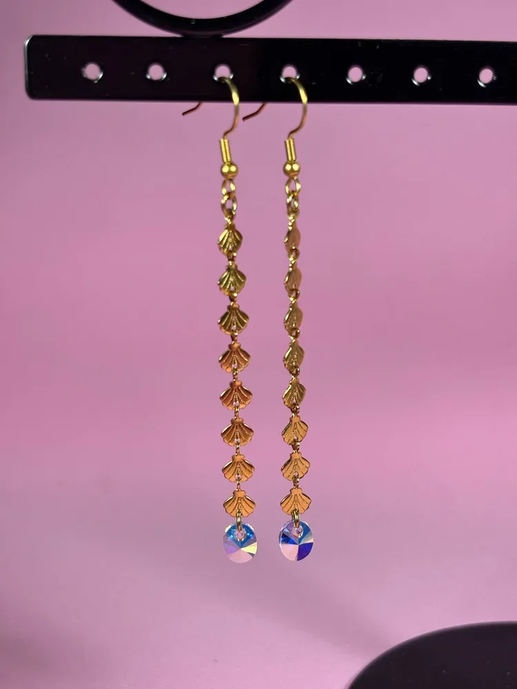 Boucle d’oreille Coquillage Célestre