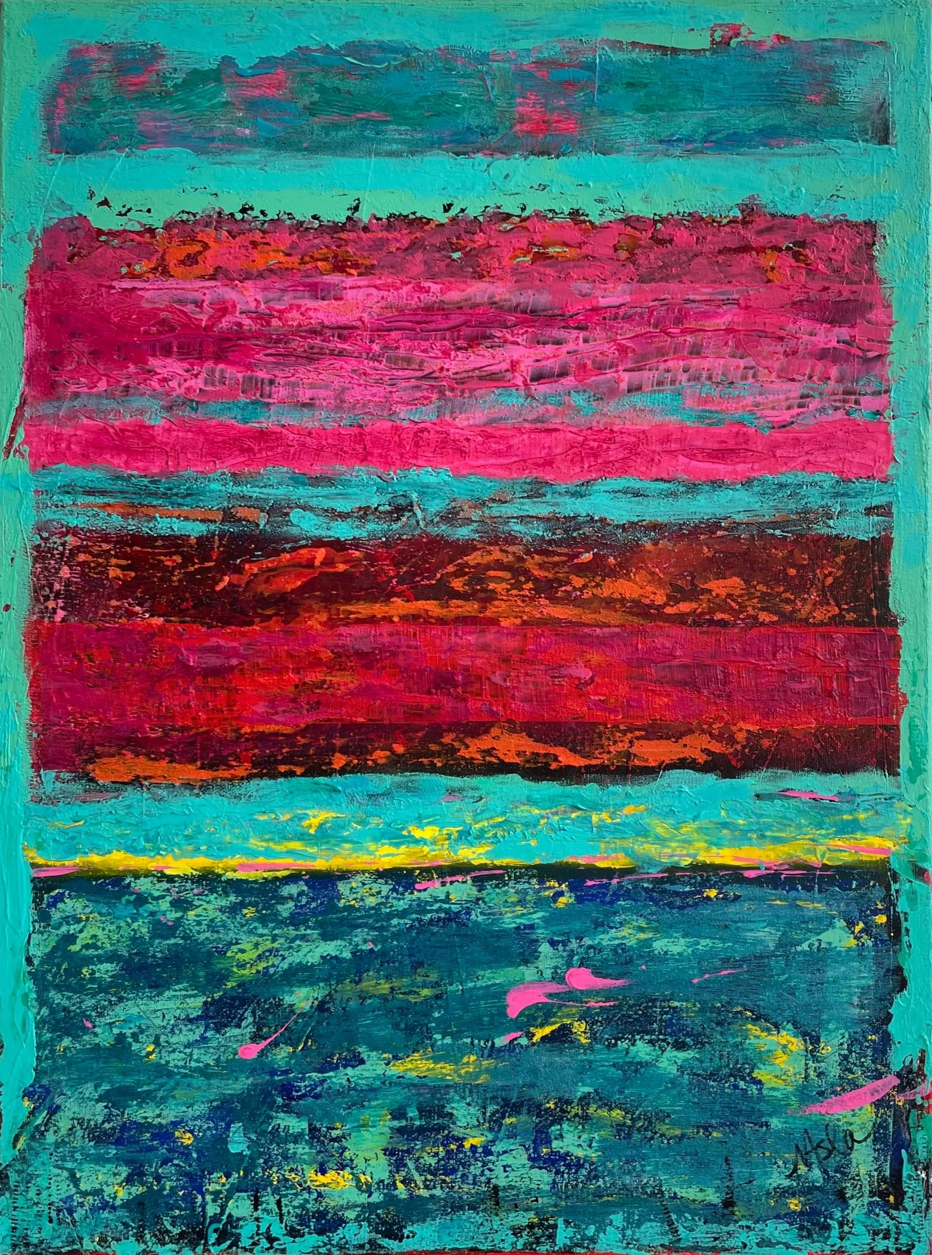 Flamingo by Merrilee Asla Lee