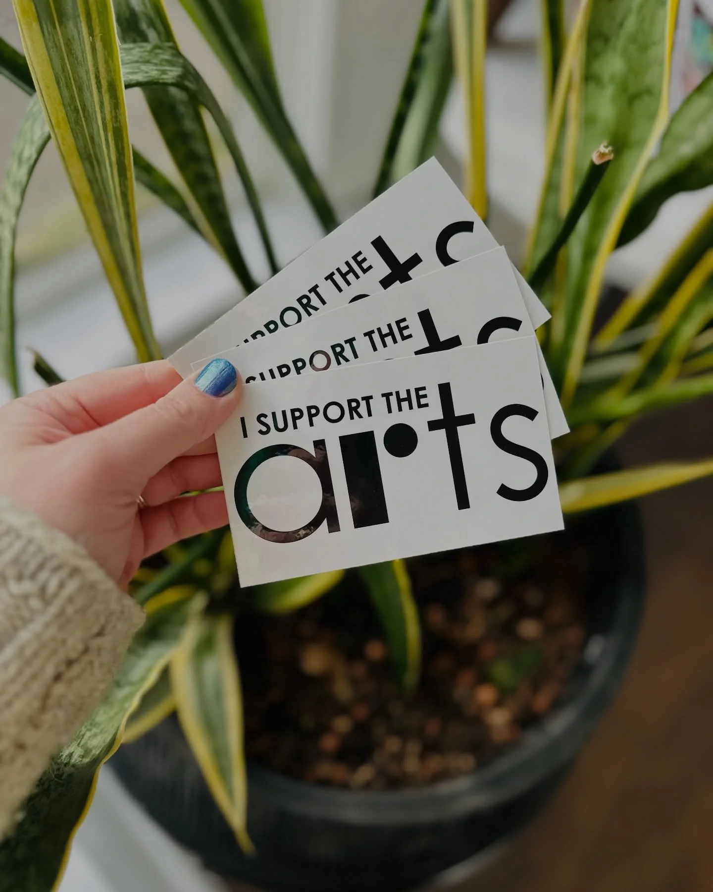 Do you love the arts and want to show it? Come on in and pick up one of our new stickers to proudly display and support your friendly neighborhood artists! 

Located in downtown Ridgefield on the corner of Pioneer and Main, we are open Wednesday-Sund
