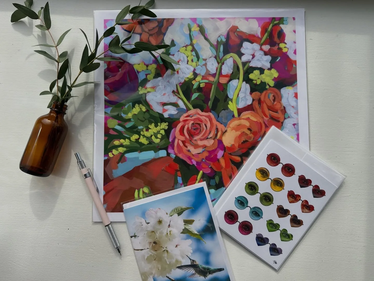 Valentines Day is almost here! We have some beautiful cards and prints available for you to either gift or to treat yourself! 

We&rsquo;re open wed-sun from 11-6! Hope to see you soon!