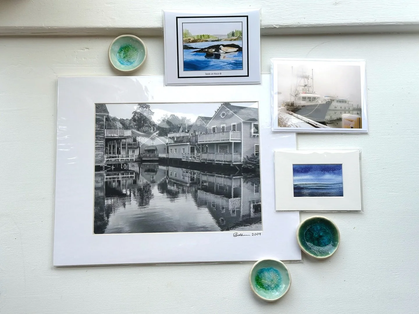 Dreaming of costal days with the smell of the salt air and the sound of gulls echoing in the distance. 

Visit us till the end of February to view our Water Water Everywhere Exhibit.