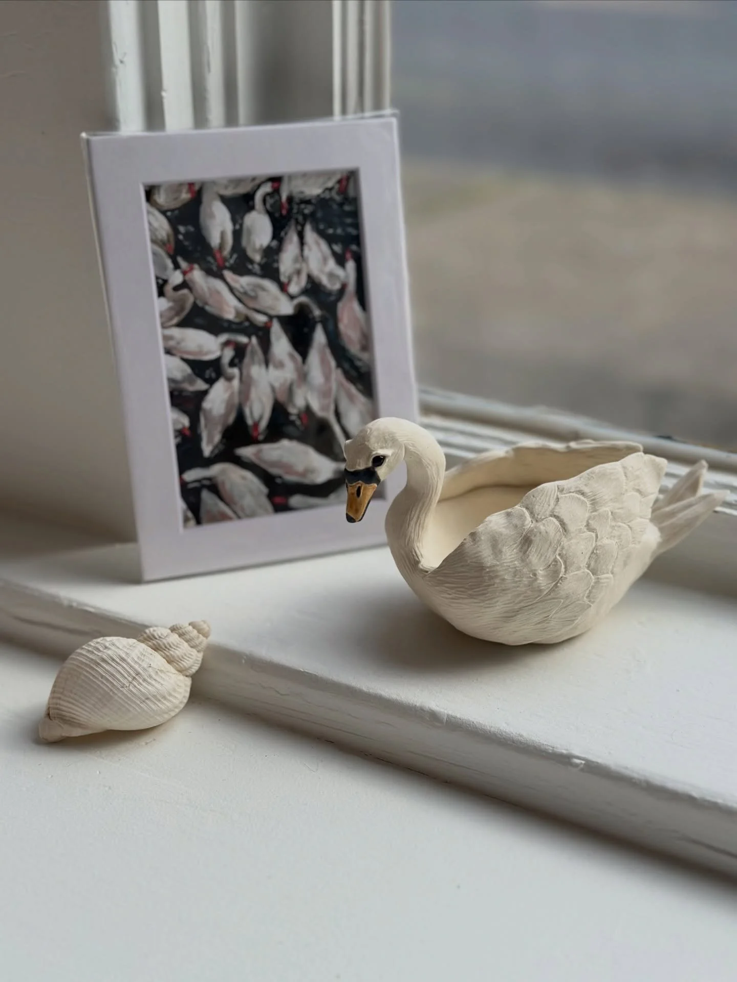 While our February show is over, we are now working hard setting up for our March show! Reception will be this Saturday from 5-7 and is open to the public. We hope to see you there!