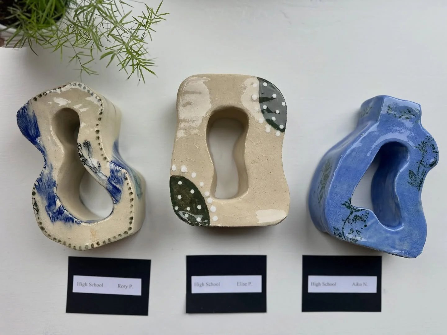 In celebration of youth arts month, we have the honor of displaying works from several local, school age children just starting out on their artist journey. We are so proud of this next generation of creatives!