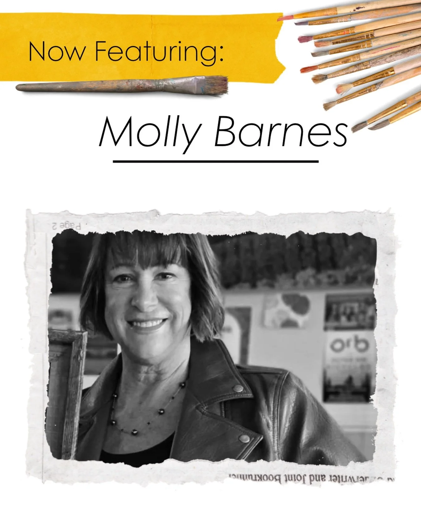 We are so proud to announce our featured artist this month - Molly Barnes

Mollys playful and vibrant work is utterly refreshing, drawing on influences from classic impressionists and the natural beauty she&rsquo;s encountered on her many adventures 