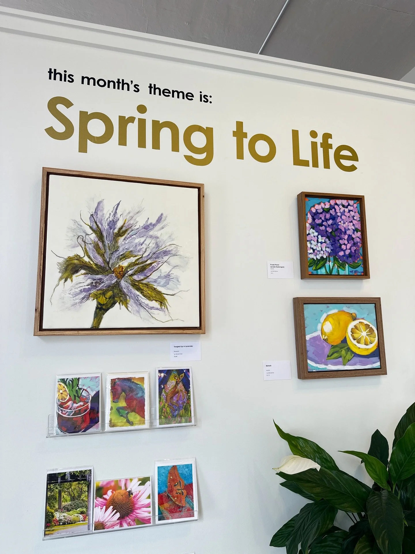 Hope you find a chance to stop by this month! It&rsquo;s truly like walking through a painted garden, we think you&rsquo;ll find something you&rsquo;ll love!