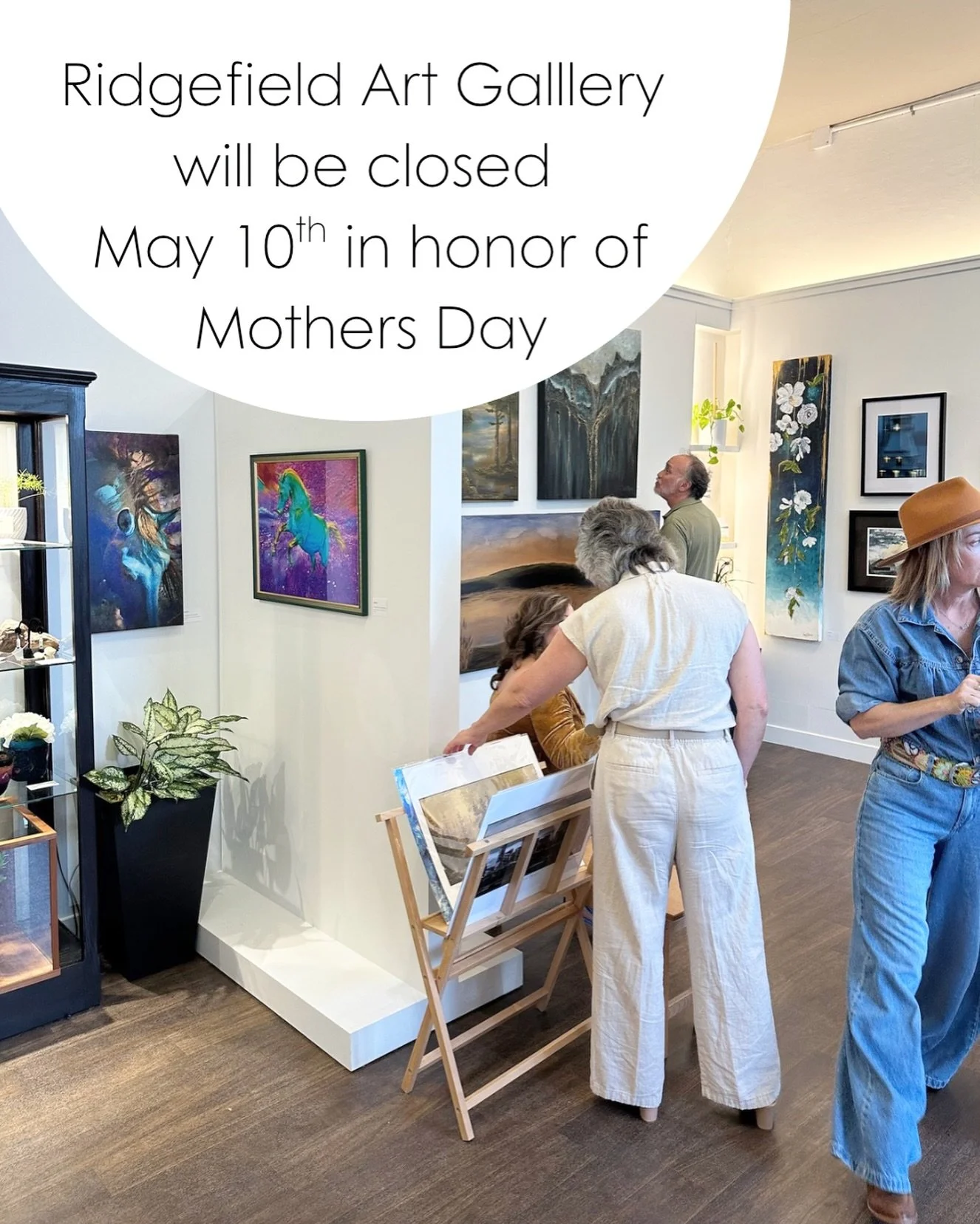 In honor of Mothers Day we will be closed for the day, but feel free to visit us before then! And don&rsquo;t forget to say think you to your mom and/or mother figures in your life!