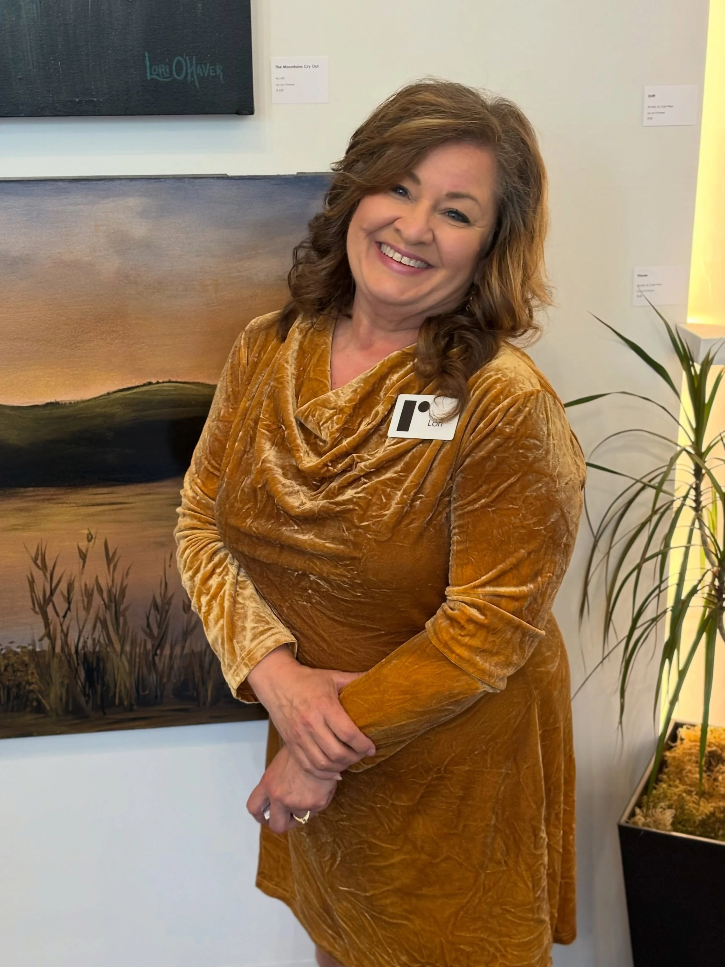 A little over a week left to enjoy artist Lori O&rsquo;Haver on the featured wall! Hope to see you!