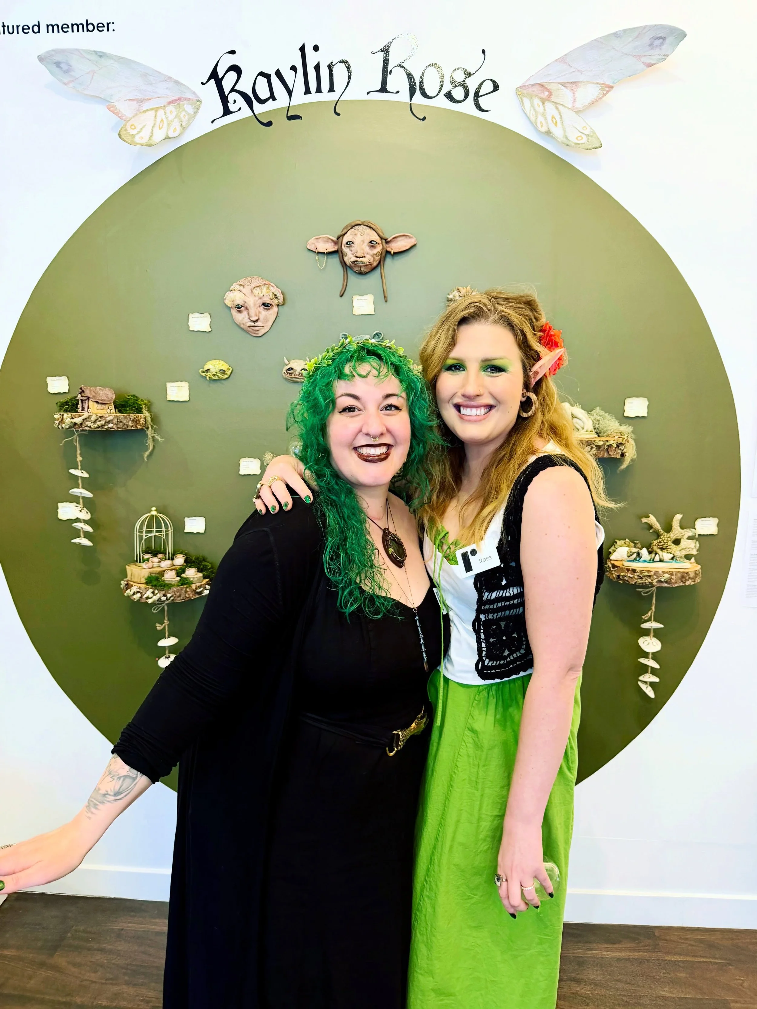 What an enchanting evening for our Mythos reception! Thank you to everyone who came, took part in the magic, and survived the mischief of our little trouping faeries scurrying about. We were even graced by not one, but two talented bards! Delightful 