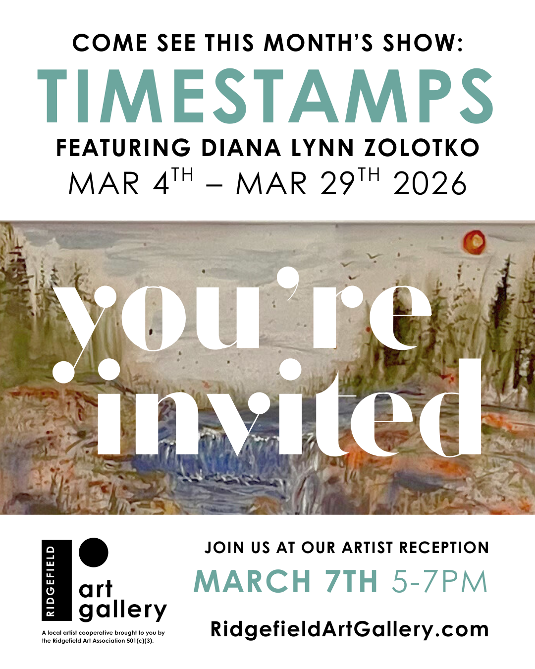 Diana Zolotko Gallery Show invite