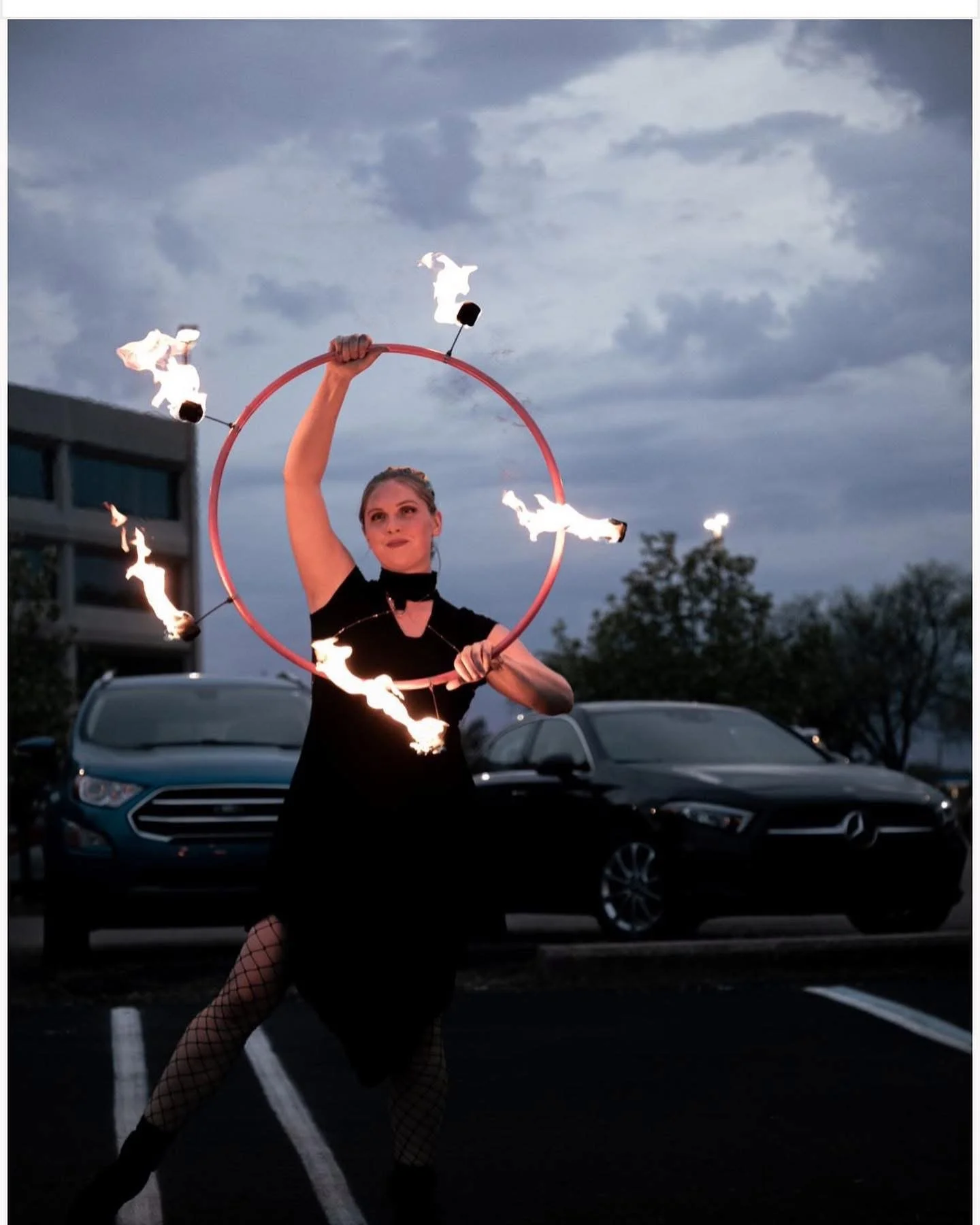 FIRE SHOW entertainment for hire KJ Art Entertainment Michigan 