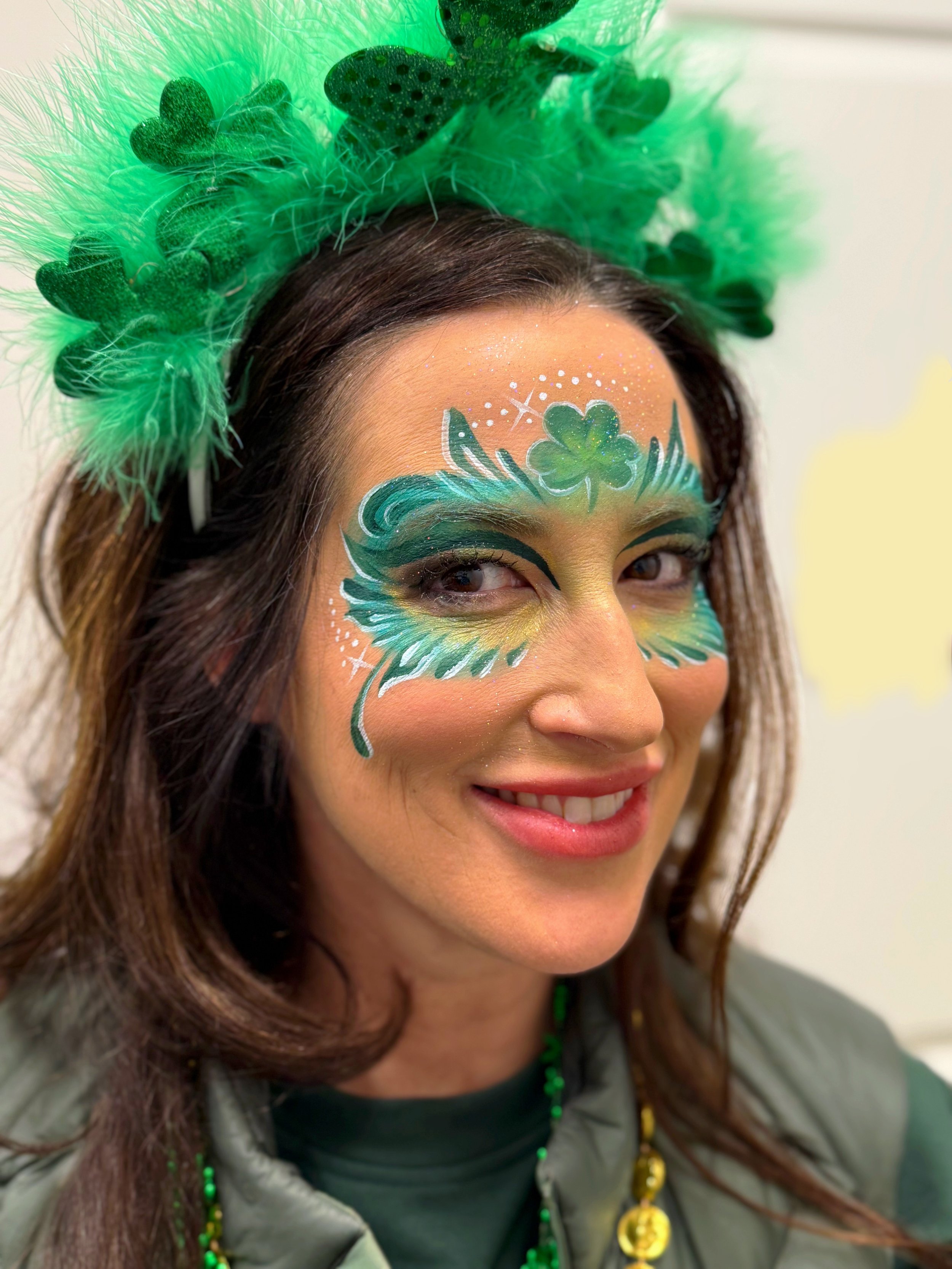saint patricks day face painting