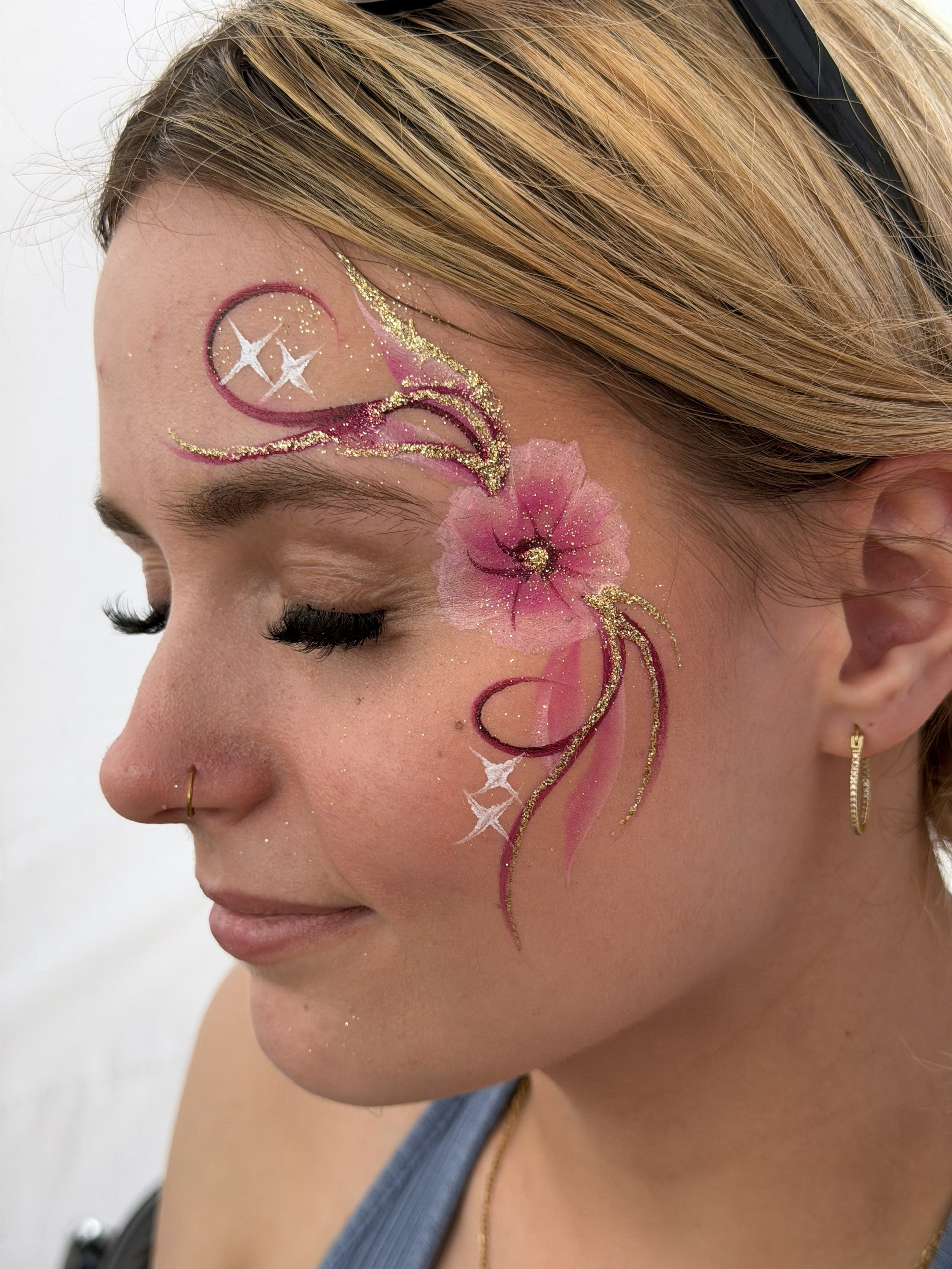 KPOP demon hunters facepainting deign