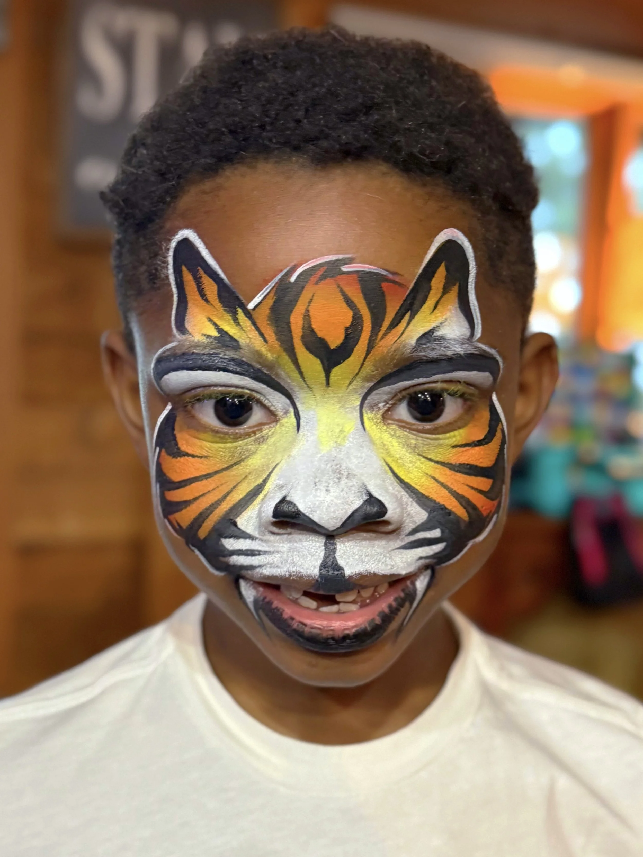face painting designs tiger