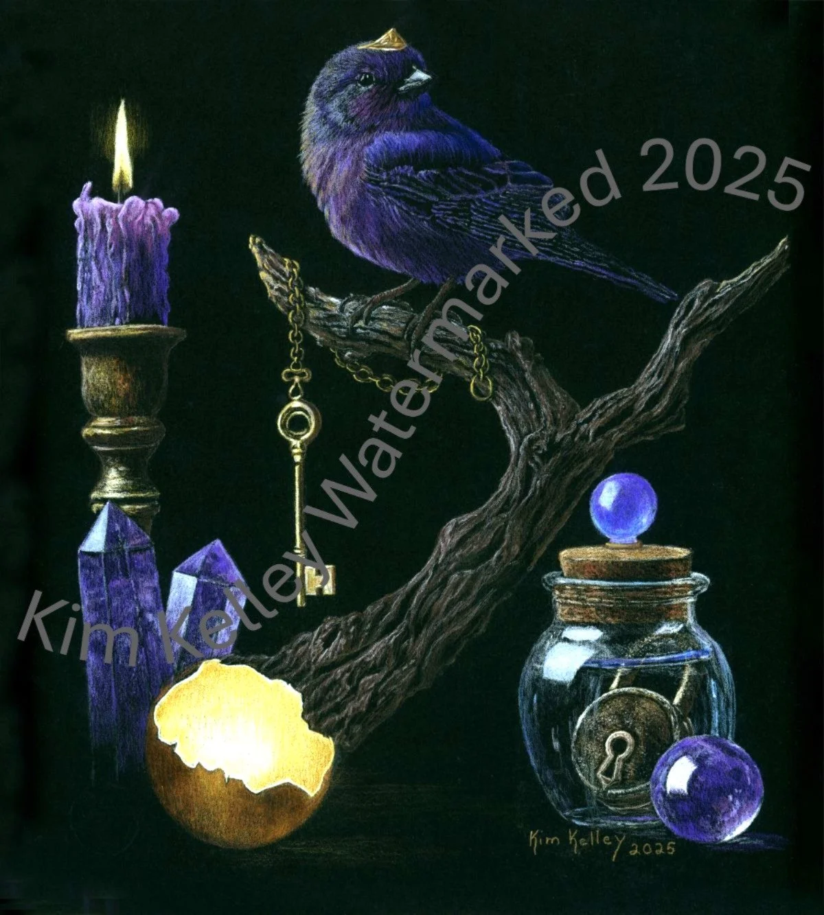 Locked Offering (#12) — 10″ × 12″