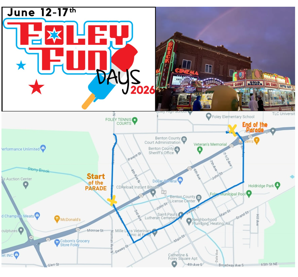 Foley, MN - Parade - Foley fun days