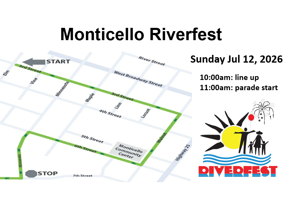 Monticello - Parade - Riverfest