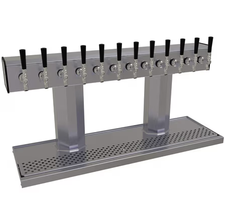 GLASTENDER - BEER TOWERS - STAINLESS FINISH - PACKAGE SET