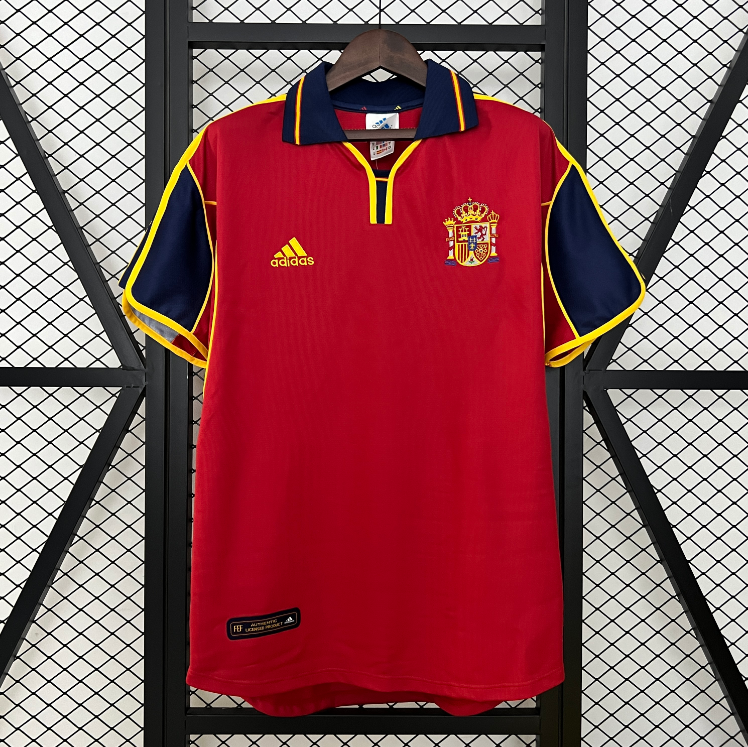 Spain Retro 2000 Home Jersey – Men’s