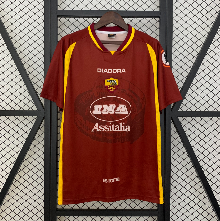 Roma Retro 1997/98 Home Jersey – Men’s