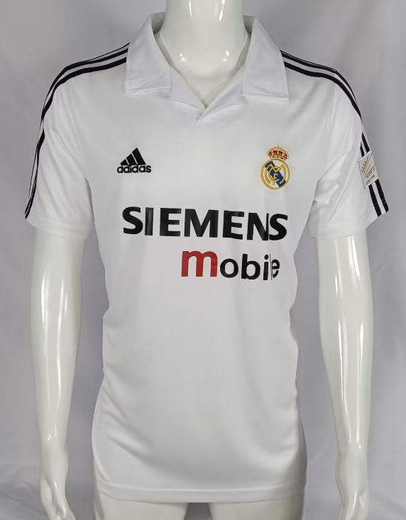 Real Madrid Retro 2002/03 Home Jersey – Men’s