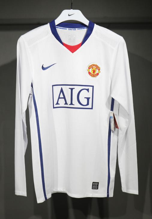 Manchester United Retro 2008/09 Away Long Sleeve Jersey – Men’s