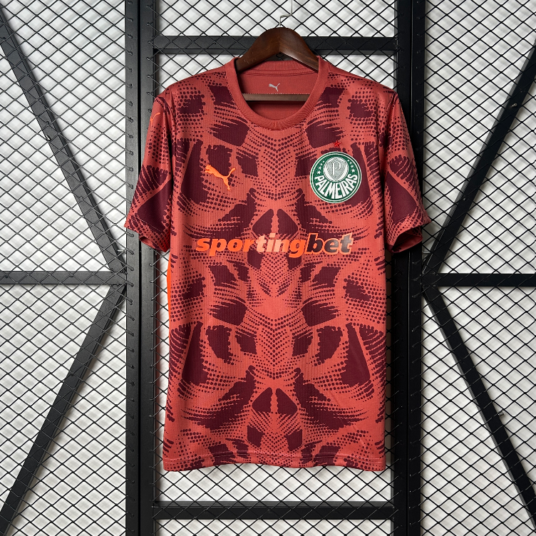 Palmeiras 2025/26 Goalkeeper red Jersey – Men’s
