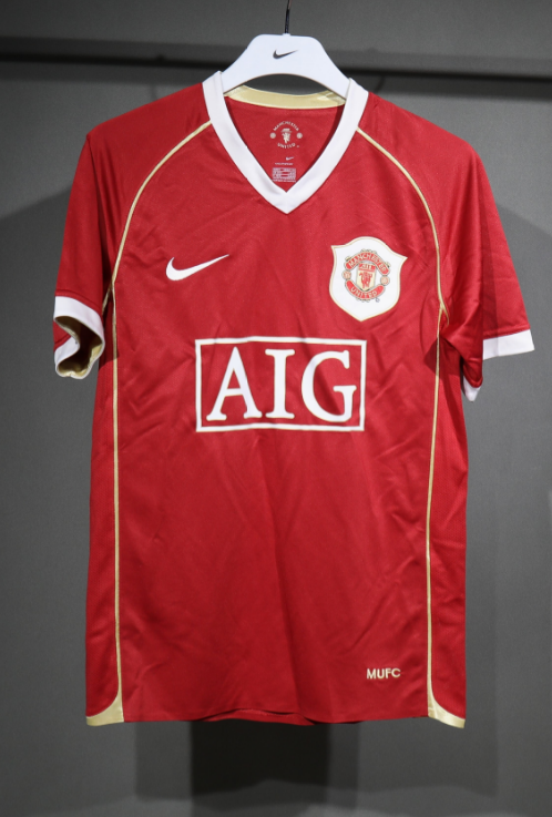 Manchester United Retro 2007/08 Home Jersey – Men’s