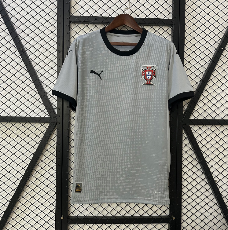 Portugal 2025 Goalkeeper Grau Jersey – Men’s