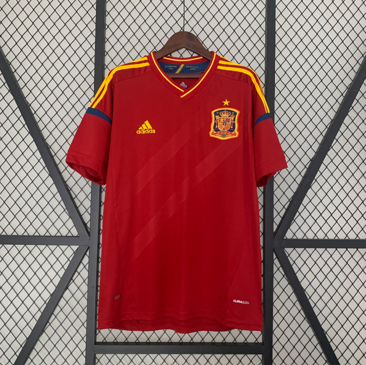 Spain Retro 2012 Home Jersey – Men’s