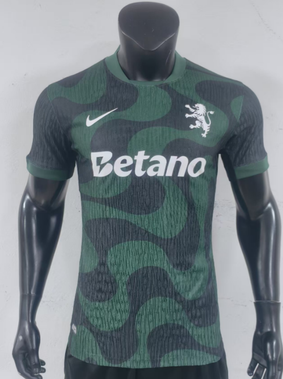Sporting 2025/26 Away green Jersey – Men’s