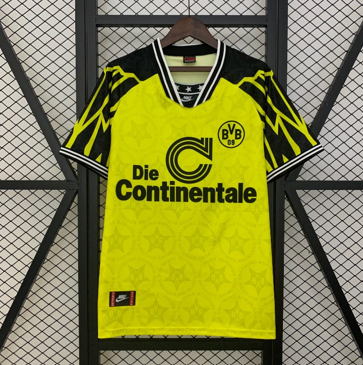 Borussia Dortmund Retro 1994/95 Home Jersey – Men’s