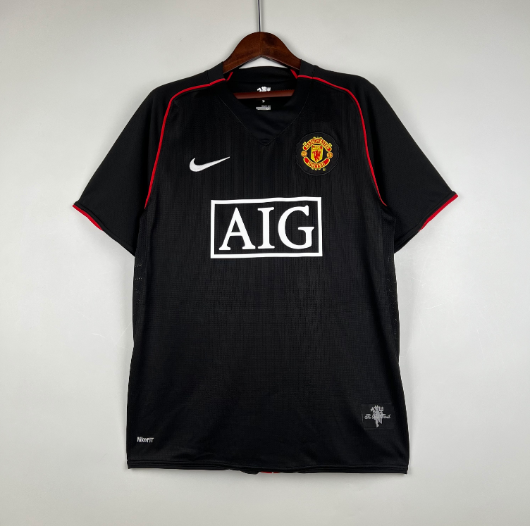Manchester United Retro 2007/08 Black Jersey – Men’s