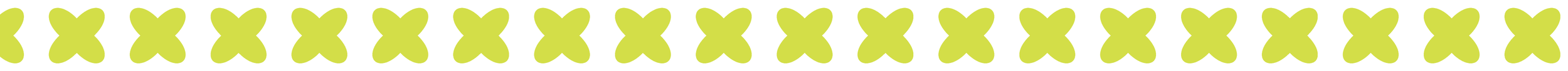 Repeating pattern of lime green X shapes.