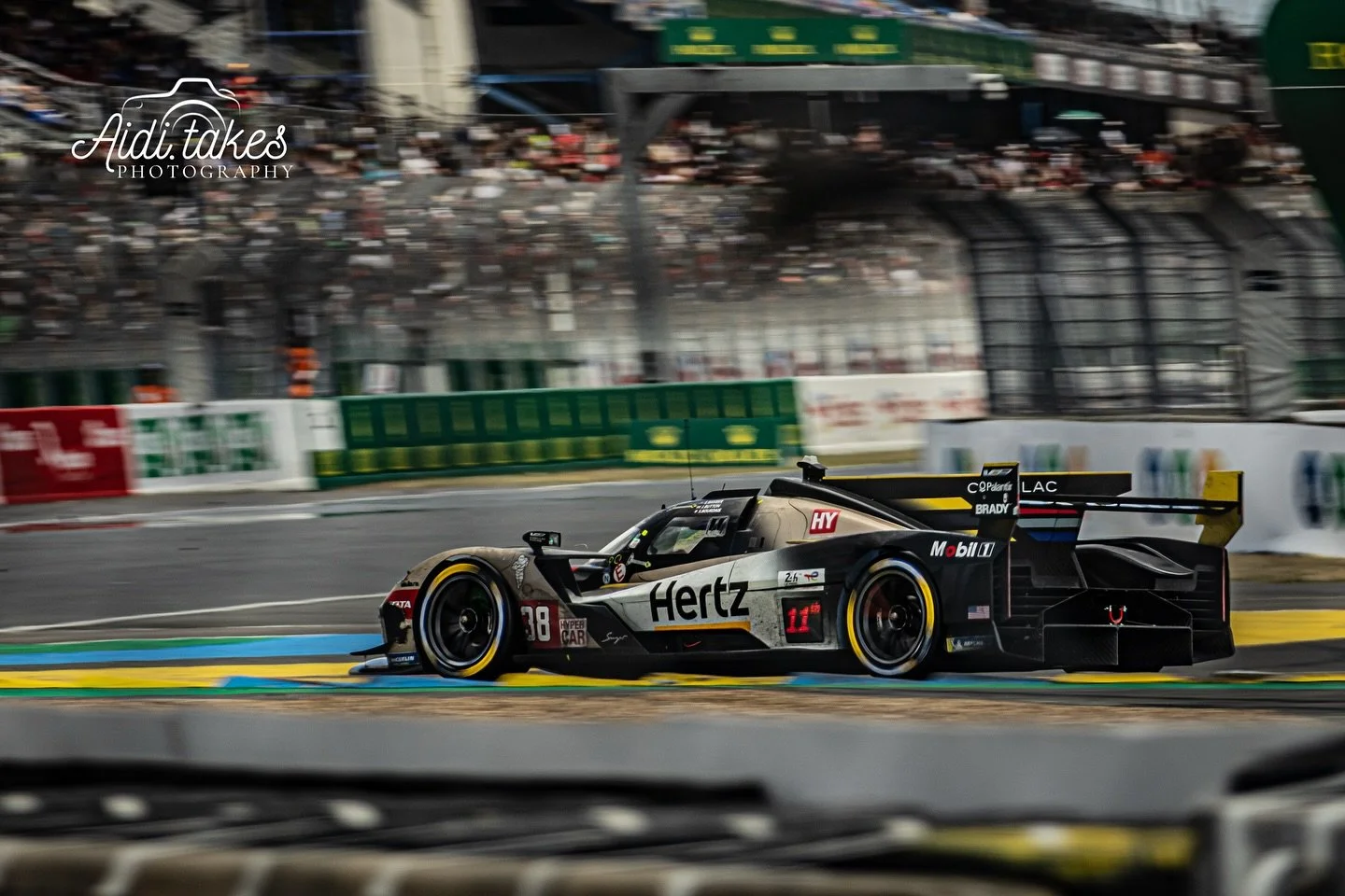 Big V8 energy at Le Mans. 🇺🇸💪
Cadillac Racing brought the thunder back to the Circuit de la Sarthe with a brutal mix of sound, speed and American eagles 🦅 The Cadillac didn&rsquo;t whisper on the track it roared.

From the first lap to the final 