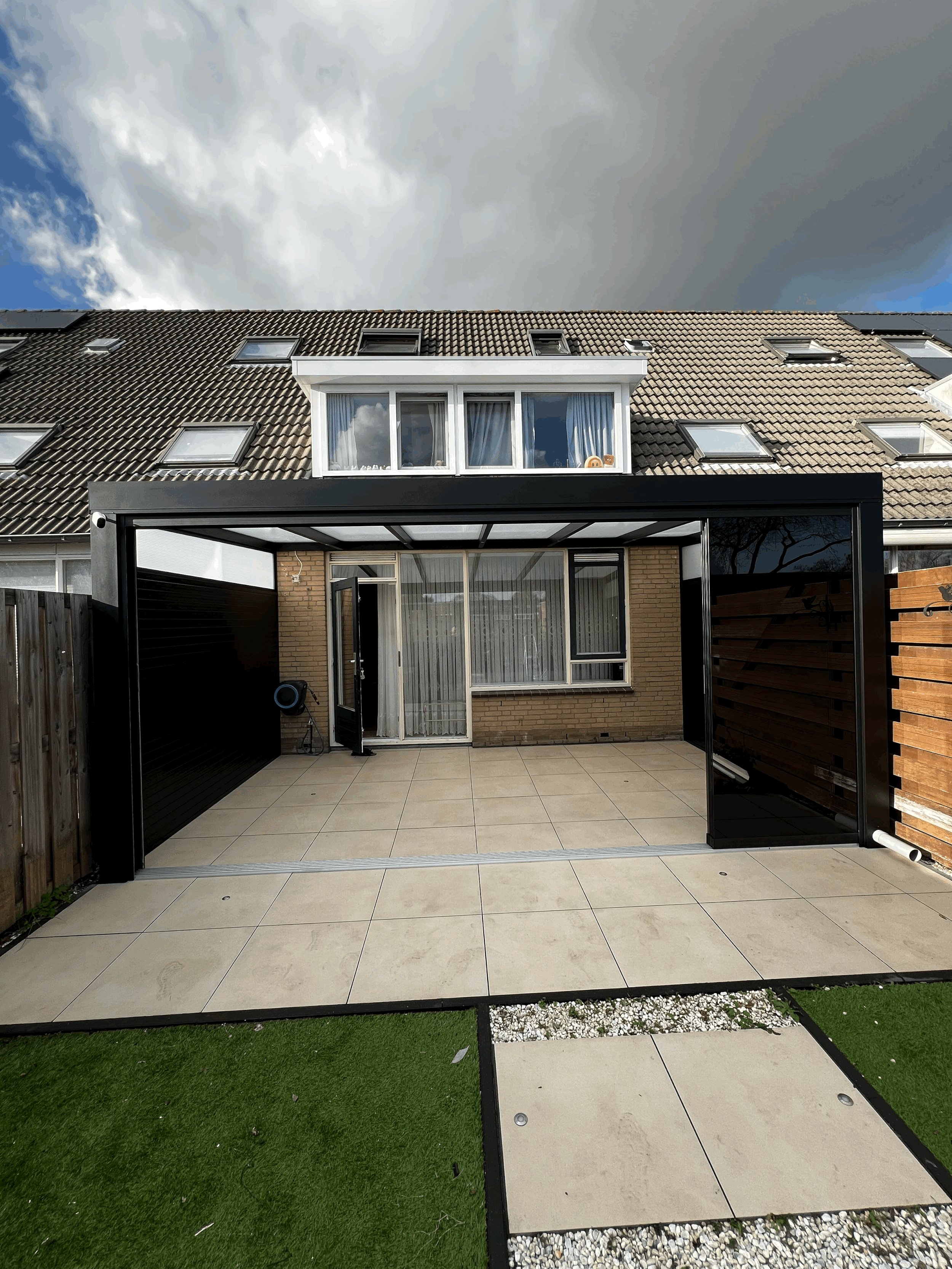 Polycarbonaat dak / Schuifwand Rail systeem