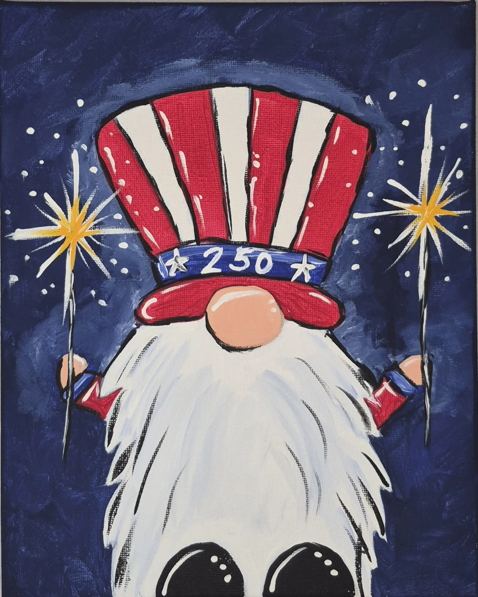 Americana Gnome Art Kit To-Go