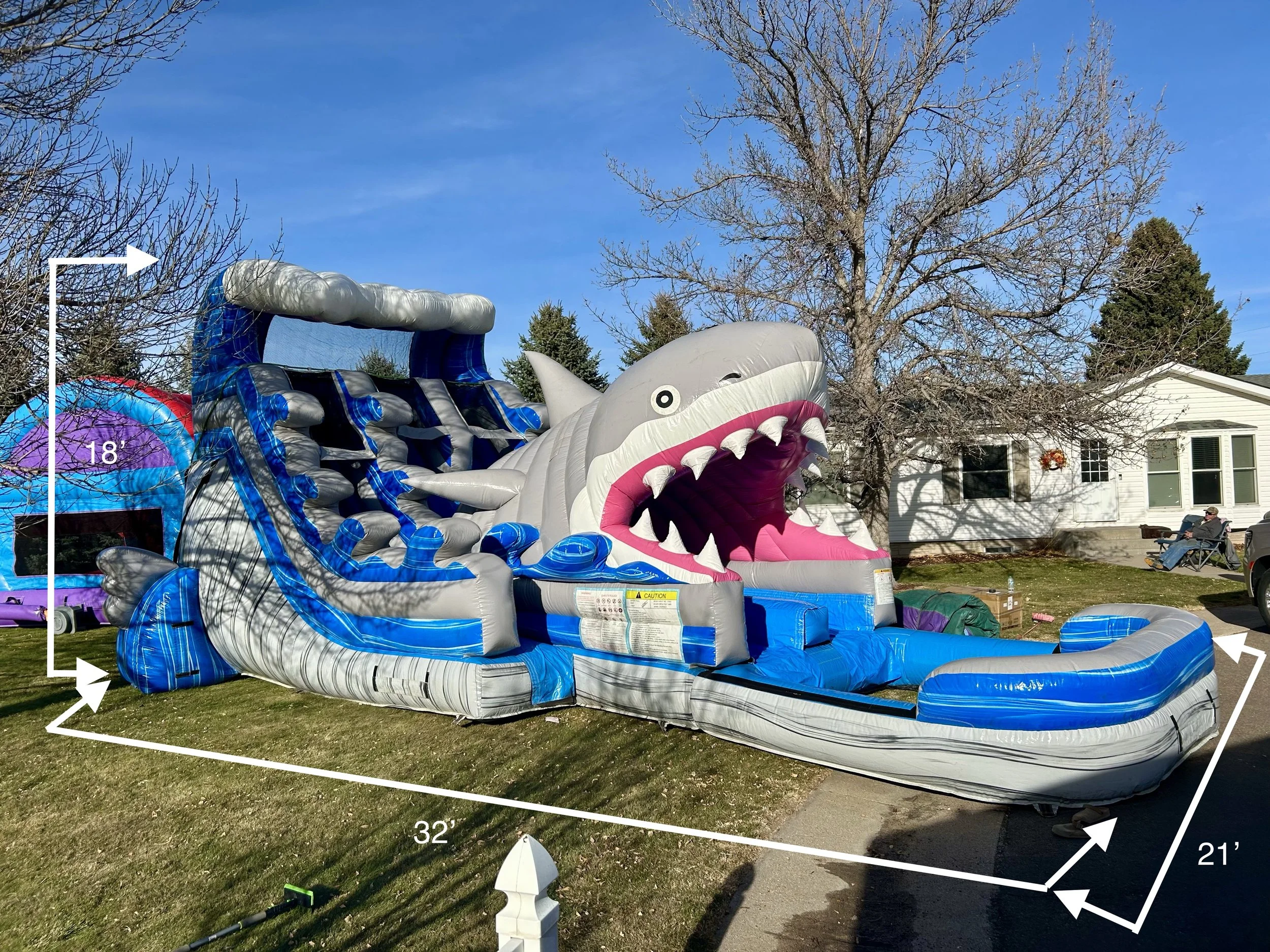 Shark Water Slide